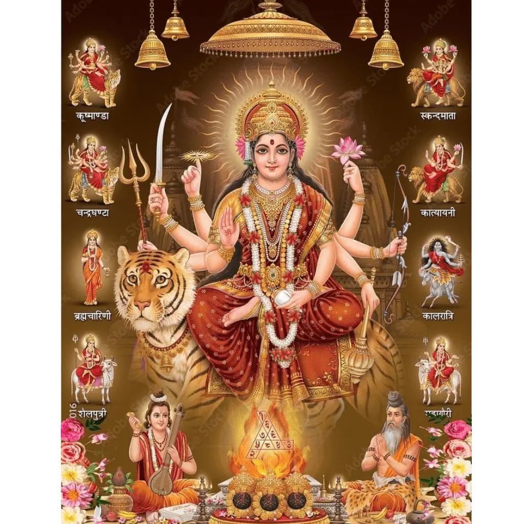 Navadurga_Nine_Forms_of_Maa_Durga_and_Their_Divine_Powers