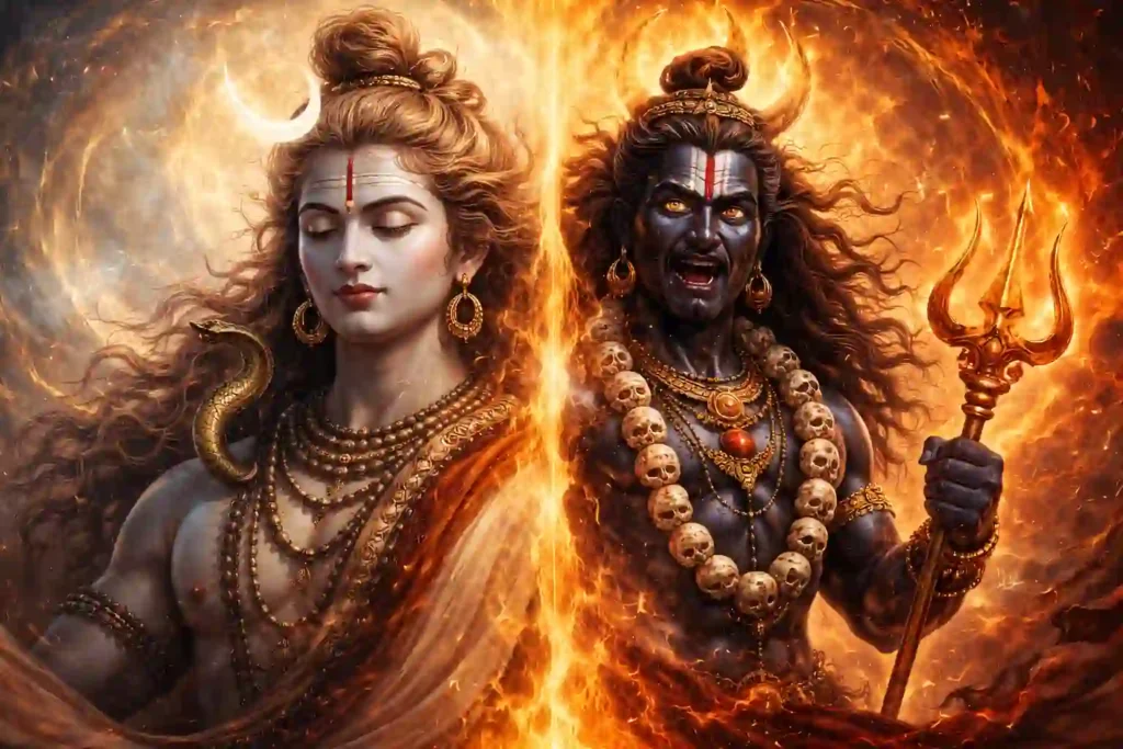 Bhairav-and-Shiva