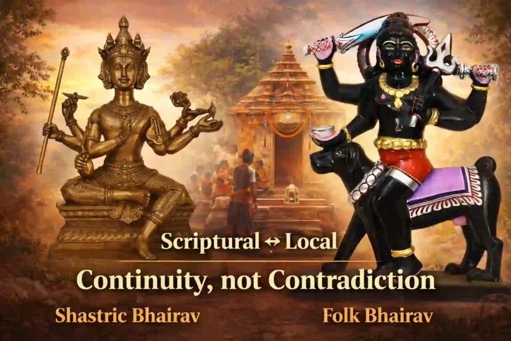 Bhairav-worship-in-North-Indian-villages