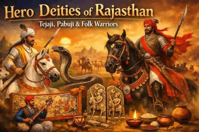 Hero Deities of Rajasthan: Tejaji, Pabuji, and Folk Warriors of Truth