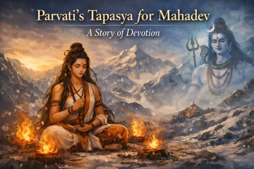 Parvati-penance-for-Shiva