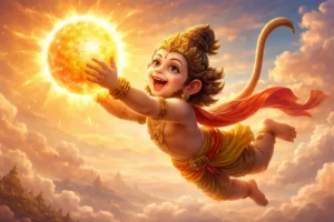 Story of Baal Hanuman Ji Swallow the Sun: A Divine Childhood Leela
