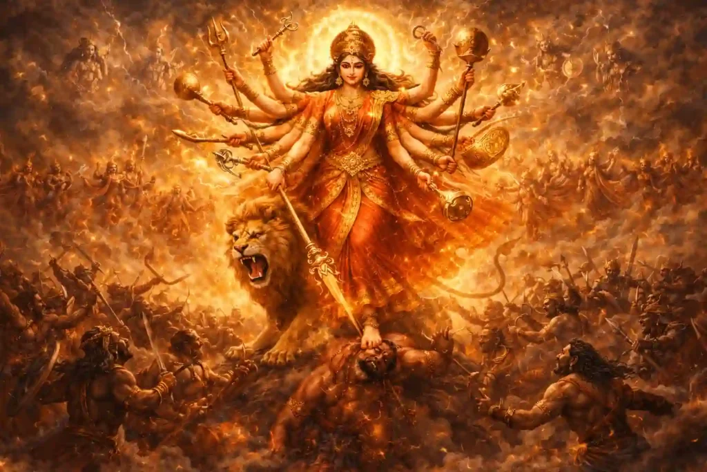 Mahishasura-Mardini-story