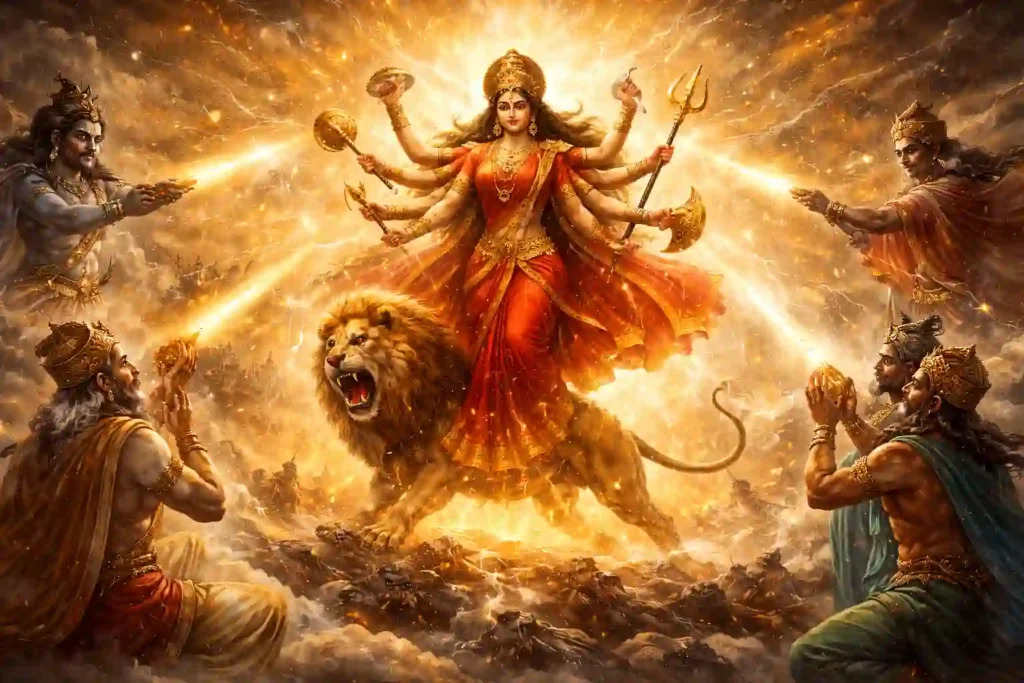 Sacred-Story-of-Durga-and-Mahishasura