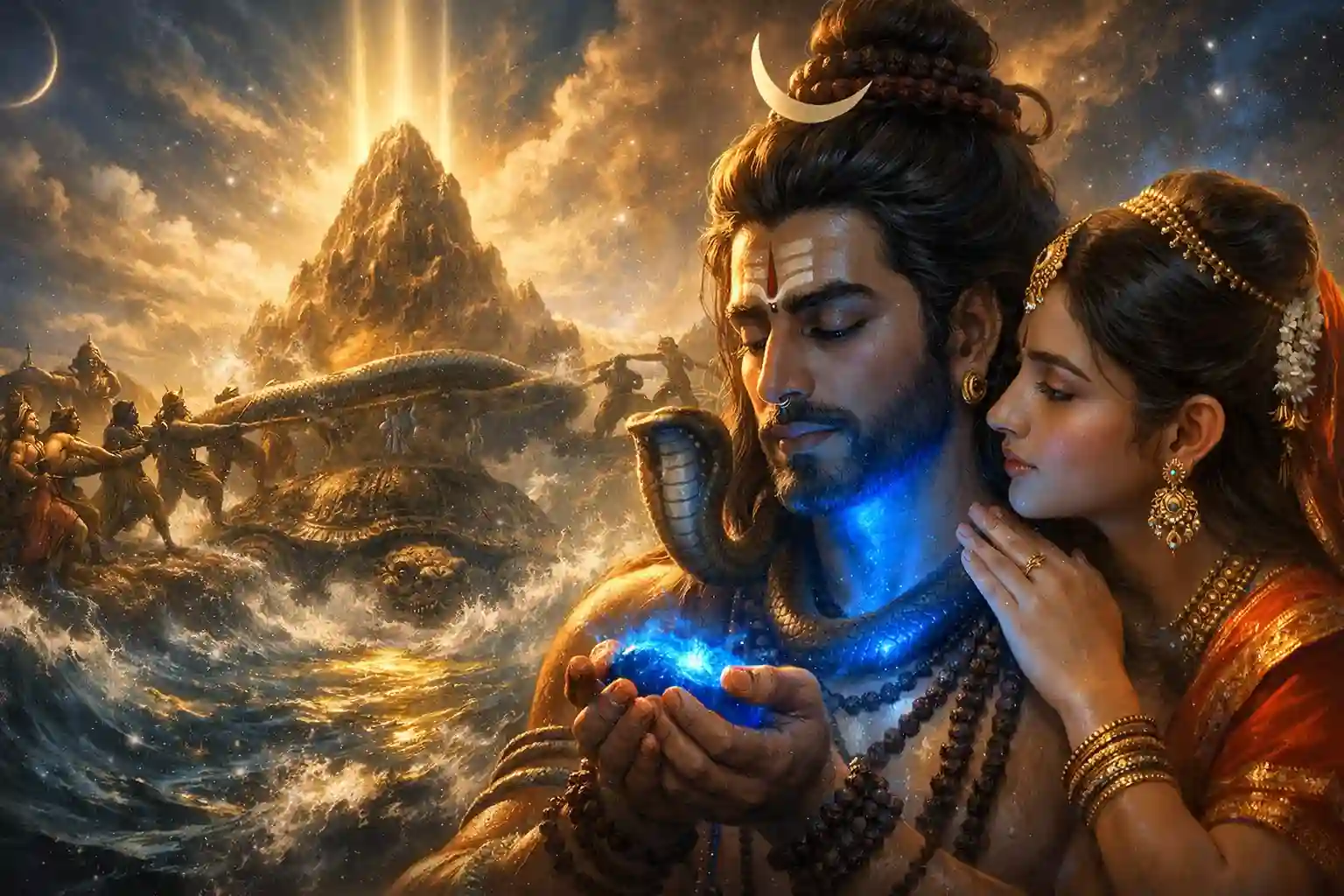 Samuthra Samudra Manthan Story: How Shiva Became Neelkanth