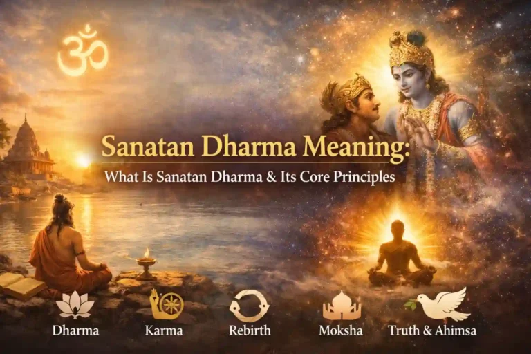 Sanatan Dharma Meaning: What Is Sanatan Dharma and Its Core Principles
