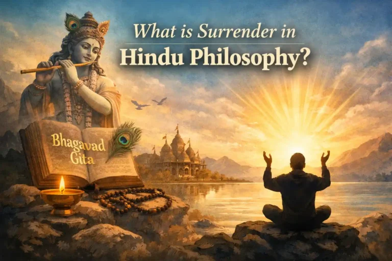What is Surrender in Hindu philosophy?