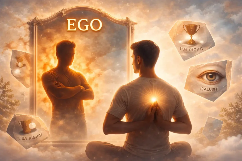 Ego-and-reflection-in-the-mirror