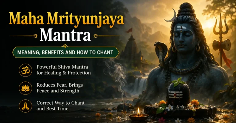 🔱 Maha Mrityunjaya Mantra: Meaning, Benefits and How to Chant