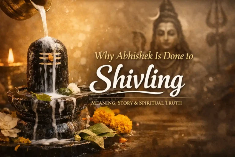 Why Abhishek is done to Shivling: Meaning, Story, and Spiritual truth