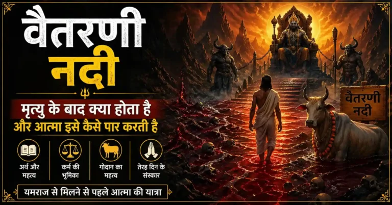 वैतरणी नदी: मृत्यु के बाद क्या होता है और आत्मा कैसे पार करती है
