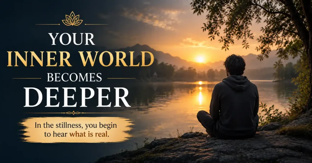 Your inner world becomes deeper during spiritual awakening and self-discovery