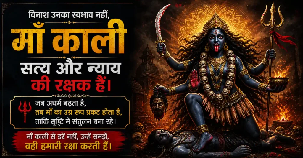 माँ काली से होने वाला आंतरिक परिवर्तन