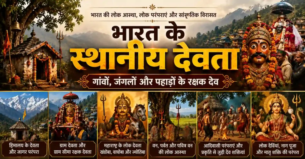 भारत की लोक आस्था, ग्राम देवता और क्षेत्रीय आध्यात्मिक परंपराएं