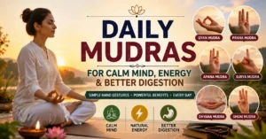 Daily Mudras for Calm Mind, Energy and Better Digestion