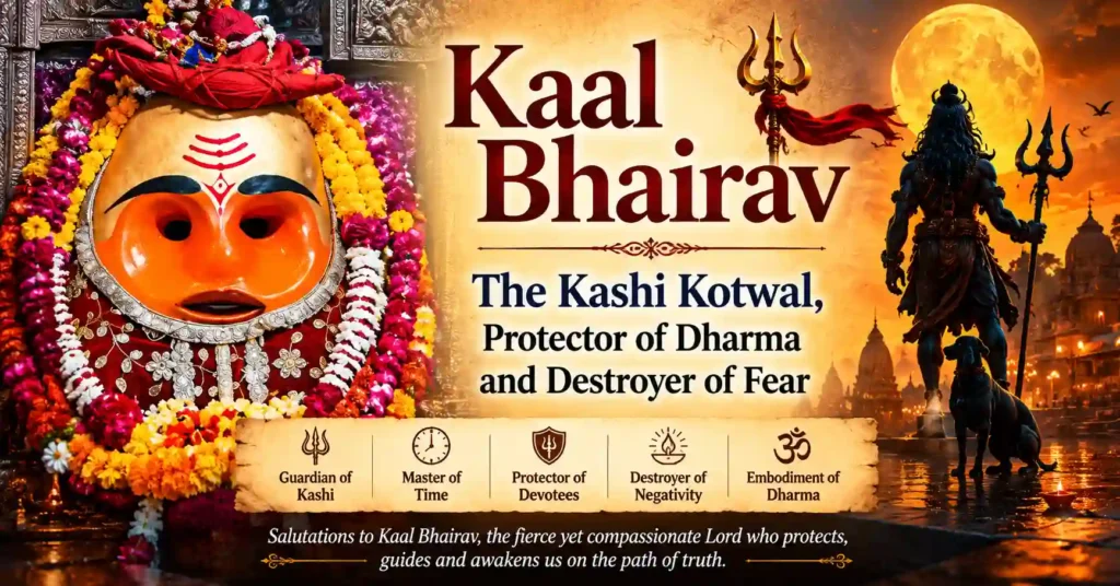Kaal Bhairav associated with the story of Brahma's fifth head and the victory of truth over ego