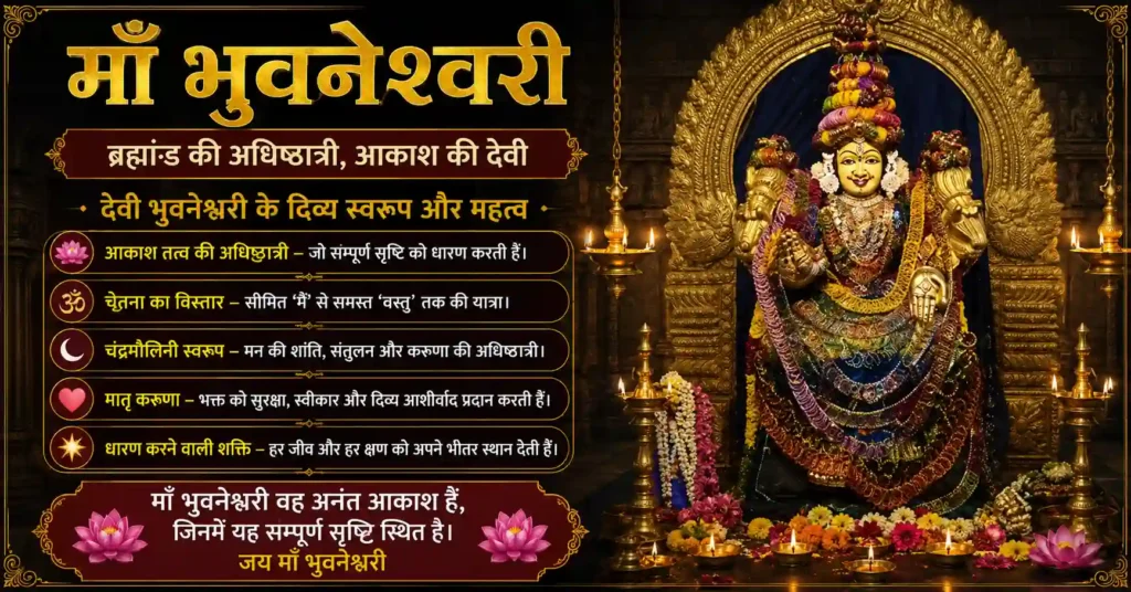 दस महाविद्याओं में माँ भुवनेश्वरी का स्वरूप, चेतना, तंत्र, साधना और अनंत आकाश का रहस्य