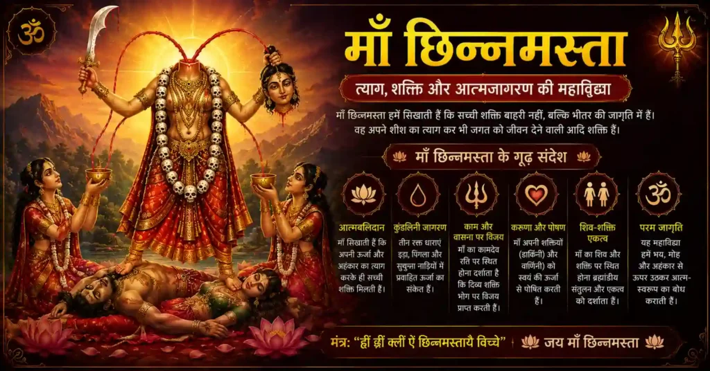 माँ छिन्नमस्ता के त्याग और आत्मजागरण का संदेश