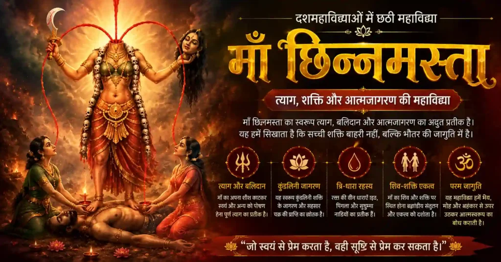 दशमहाविद्याओं में माँ छिन्नमस्ता का रहस्यमयी स्वरूप