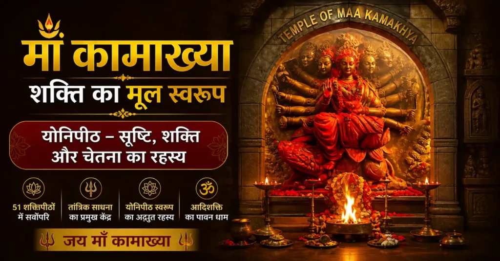 माँ कामाख्या मंदिर में आदिशक्ति का दिव्य स्वरूप और सृजन ऊर्जा