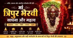 मां त्रिपुर भैरवी: दशमहाविद्या की अग्नि, तप और आंतरिक जागरण