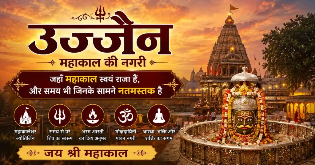 उज्जैन में श्री महाकालेश्वर ज्योतिर्लिंग मंदिर