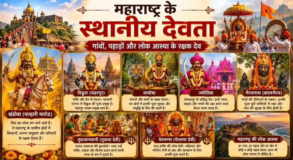 महाराष्ट्र के स्थानीय देवता, खंडोबा, वाघोबा और ग्रामीण लोक आस्था