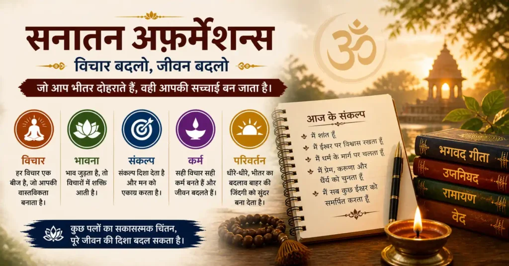 मंत्र और अफ़र्मेशन में अंतर