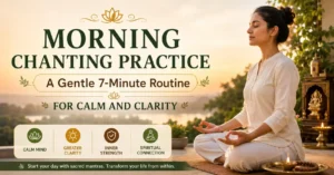 Morning Chanting Practice: A Gentle 7-Minute Routine for Calm and Clarity