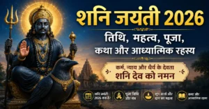 शनि जयंती 2026: तिथि, महत्व, पूजा, कथा और शनि देव का आध्यात्मिक रहस्य