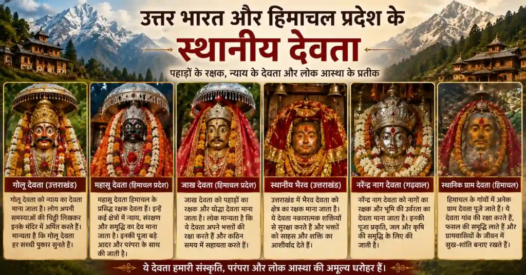 उत्तराखंड और हिमाचल प्रदेश के स्थानीय देवता और जागर परंपरा