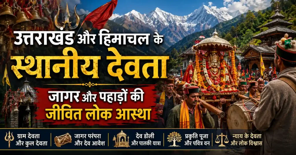 उत्तराखंड और हिमाचल के स्थानीय देवता, जागर और पहाड़ों की जीवित लोक आस्था