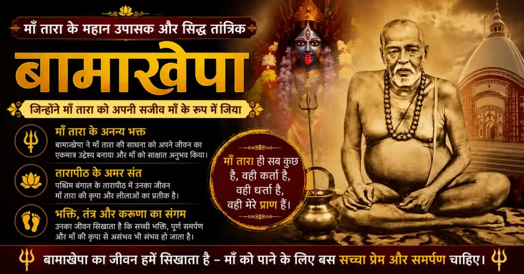 माँ तारा के महान भक्त वाम खेपा