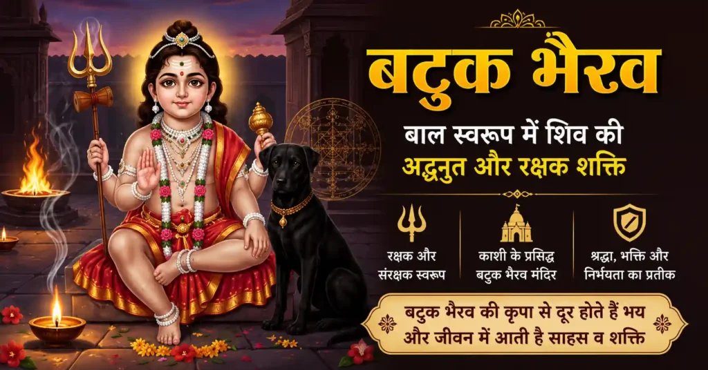 बटुक भैरव का बाल स्वरूप, श्रद्धा, भक्ति, साहस और आध्यात्मिक शक्ति का प्रतीक