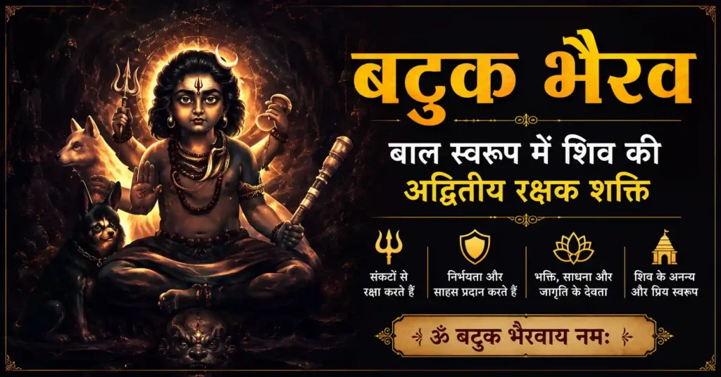 बाल स्वरूप में बटुक भैरव, श्वान वाहन और रक्षक देवता के रूप में उनका महत्व
