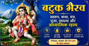 बटुक भैरव: स्वरूप, कथा, मंत्र, पूजा, साधना और आध्यात्मिक रहस्य