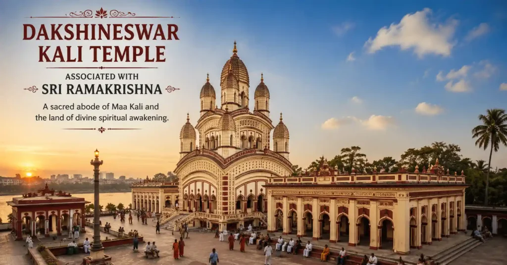 Dakshineswar Kali Temple associated with Sri Ramakrishna