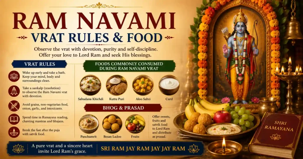 Ram Navami vrat rules, fasting foods, bhog and prasad offered to Lord Ram during the sacred festival