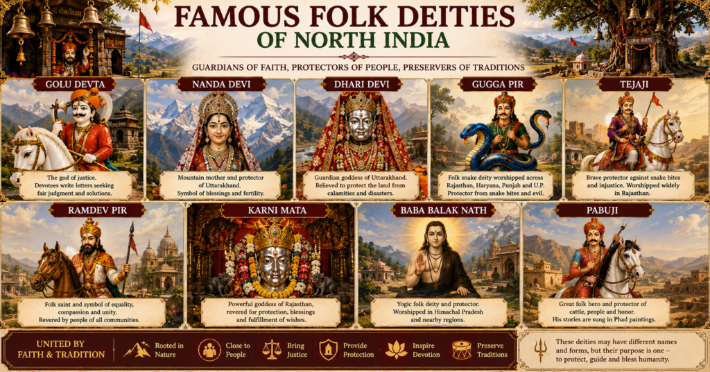 Famous Folk Deities in North India