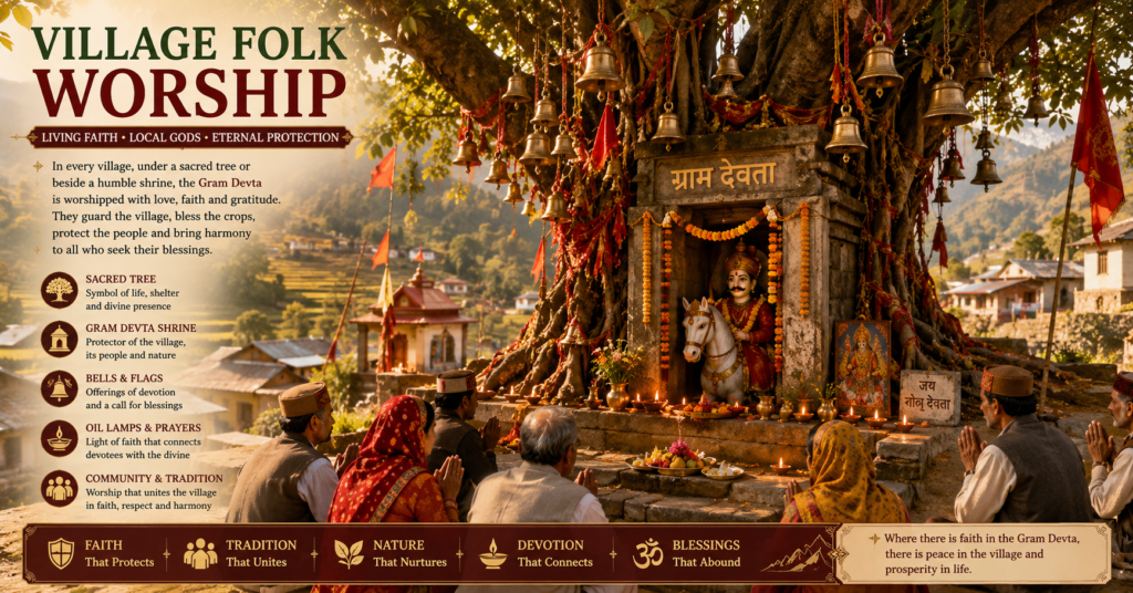 Village Folk Worship of Gram Devta