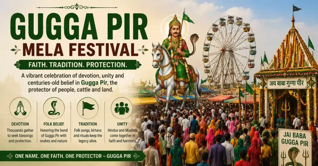 Gugga Peer Mela celebrating the folk traditions, faith, and devotion associated with Gugga Pir