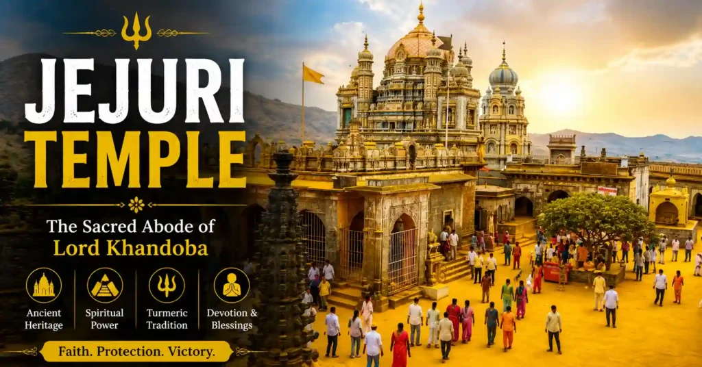 Jejuri Temple, the most revered shrine of Lord Shiva's Malhari Martand form