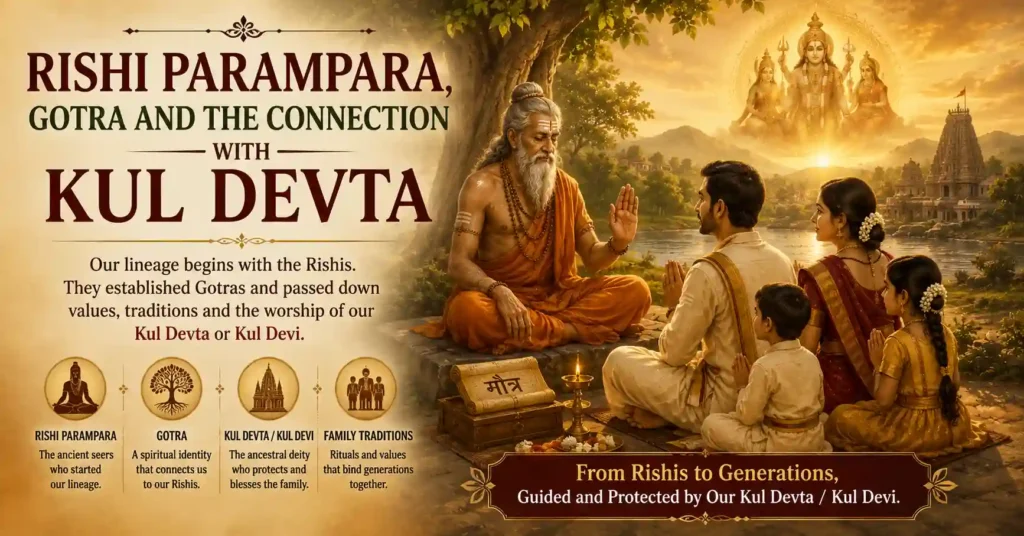 Rishi Parampara, Gotra and the spiritual connection with Kul Devta in family traditions