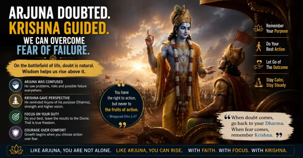 Bhagavad Gita wisdom about success failure and life purpose