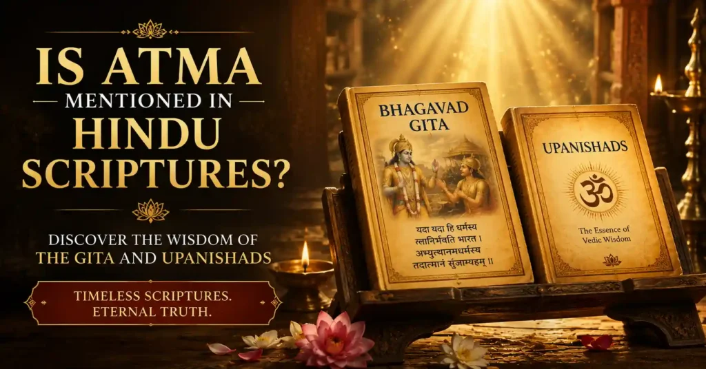 Atma in Hindu scriptures including the Bhagavad Gita and Upanishads