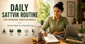 Daily Sattvik Routine for Working Professionals: Simple Habits for a Peaceful Life