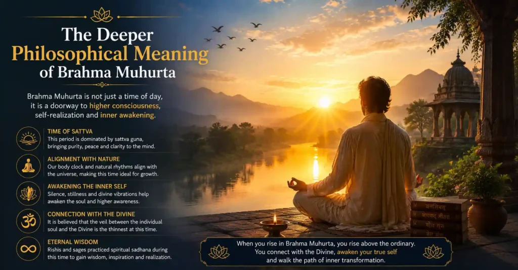Deeper philosophical meaning of Brahma Muhurta and inner spiritual awakening