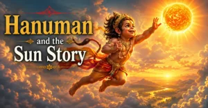 Hanuman and the Sun Story: How Young Hanuman Tried to Swallow the Sun