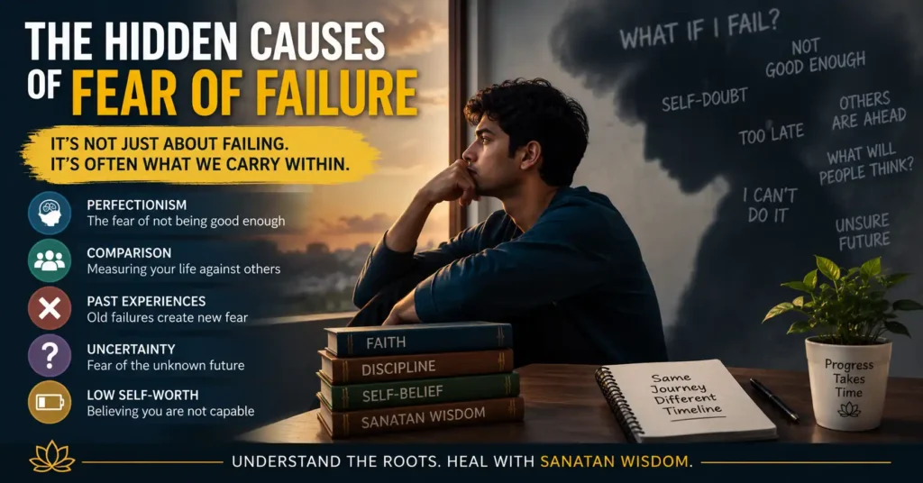 Social media comparison creating career anxiety and fear of failure