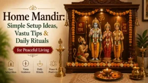 Home Mandir: Simple Setup Ideas, Vastu Tips and Daily Rituals